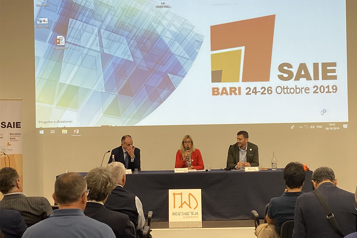 presentazione rivista Lo Strutturista SAIE Bari 2019