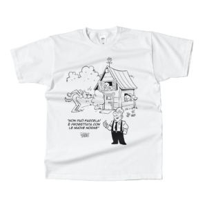 Anteprima di T-shirt "A prova di vento e di lupo"