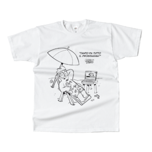Anteprima di T-shirt "Tanto fa tutto il programma"
